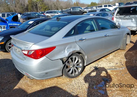 2013 Hyundai Sonata Se из США, поврежденный, VIN 5NPEC4AB4DH561797